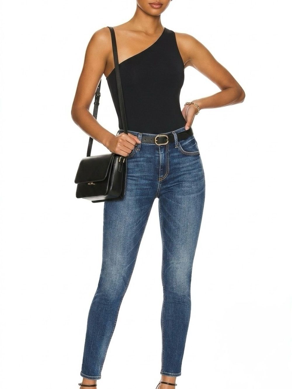 NWT Rag & Bone Cate Mid-Rise Skinny Jeans - Size 24 - Dark Wash